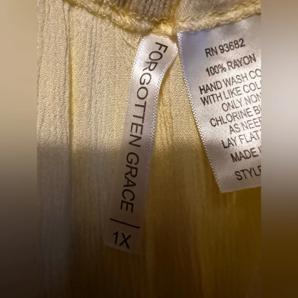 Yellow swing top - Picture 4 of 5